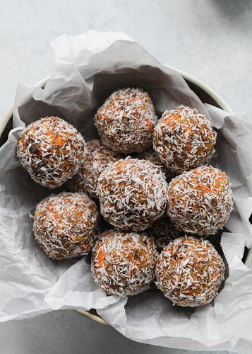 Carrot Cake Protein Balls