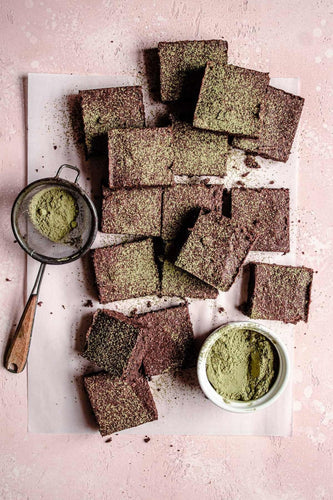 Energy-Boost Chocolate Matcha Bars