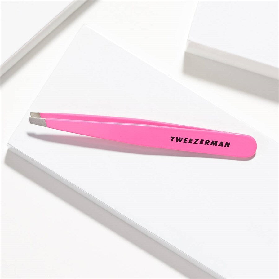 Slant Tweezer - Neon Pink