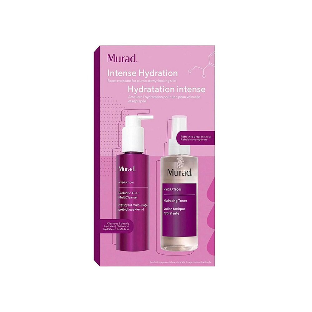 Intense Hydration Duo Gift Set 148ml Prebiotic 4 in 1 Multi Cleanser + 177ml Hydrating Toner