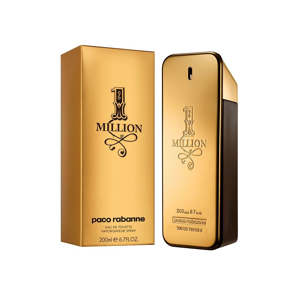 Paco Rabanne 1 Million Eau De Toilette 200ml