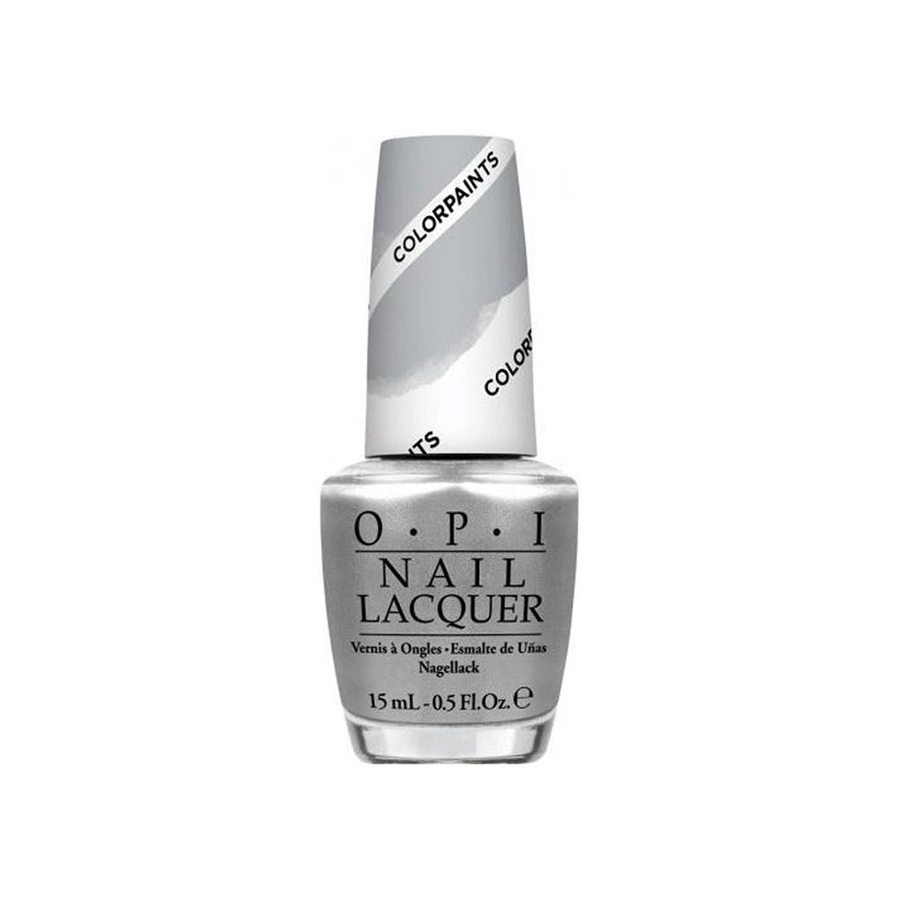 OPI Color Paints Collection Nail Polish 15ml - Silver Canvas Undercoat